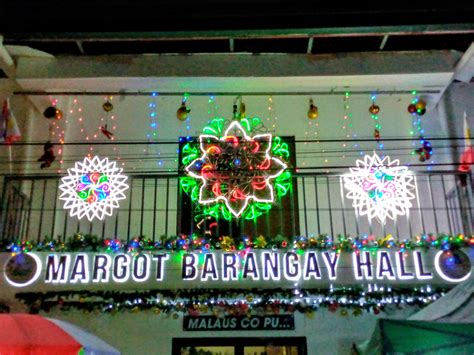 Groundbreaking of Barangay Margot .